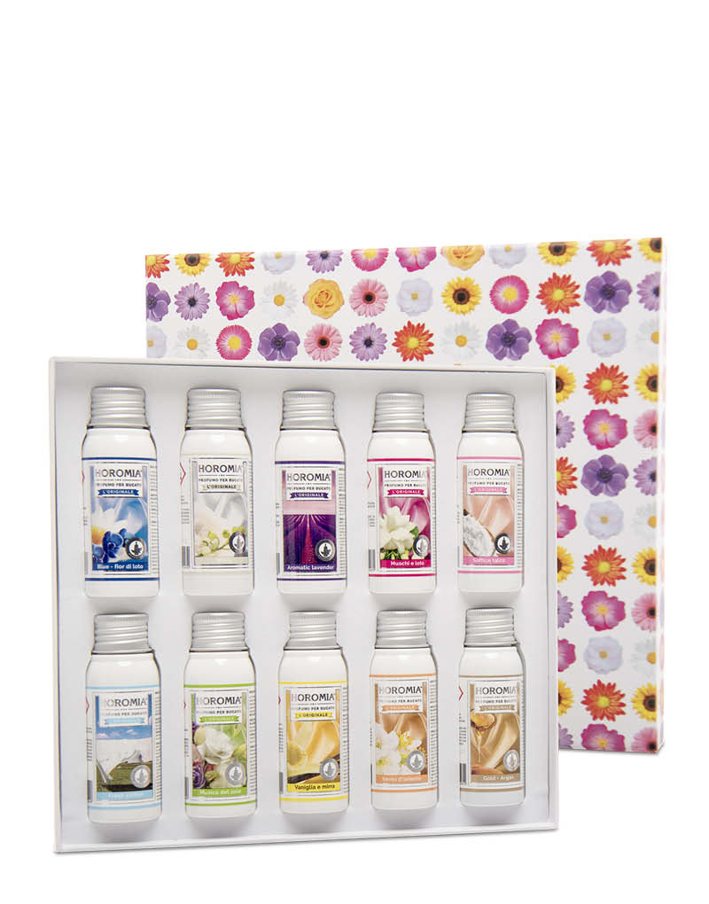 Box Fiori - 10 Profumatori Bucato da 50ml